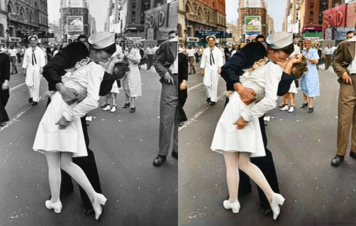 Classic Black and White Photos in Color (33 pics)