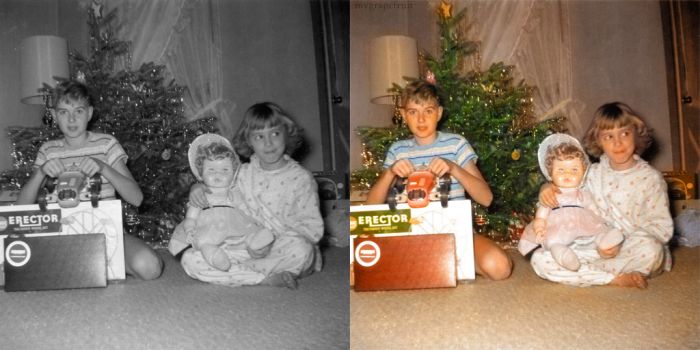Classic Black and White Photos in Color (33 pics)