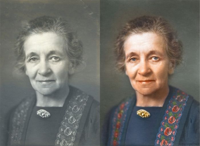 Classic Black and White Photos in Color (33 pics)