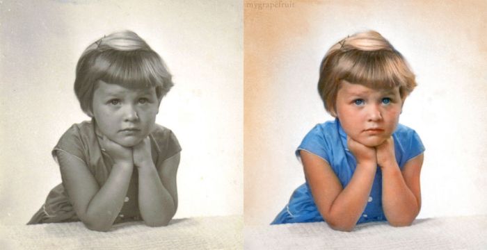Classic Black and White Photos in Color (33 pics)