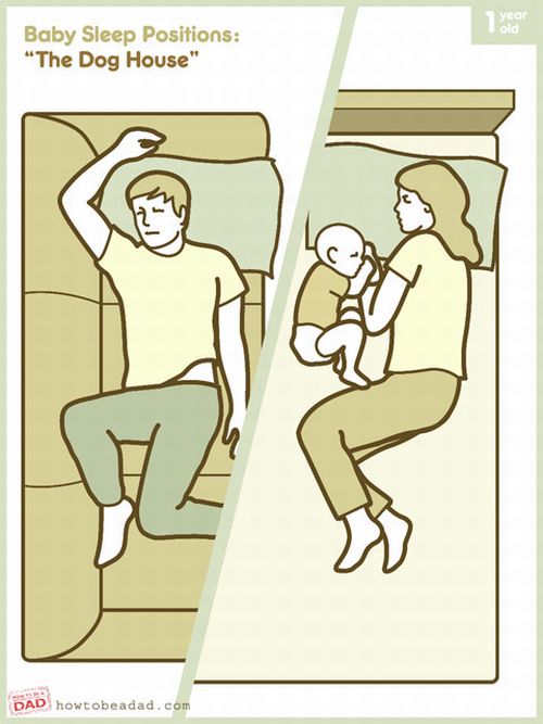 Baby Sleep Positions (8 pics)
