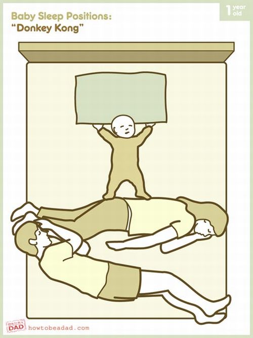 Baby Sleep Positions (8 pics)
