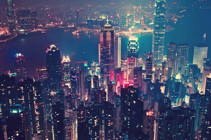IR Photos of Hong Kong (49 pics)
