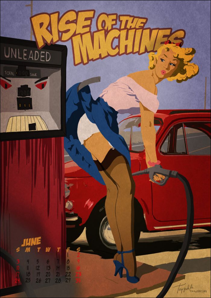 2012 Pinup Calendar (13 pics)