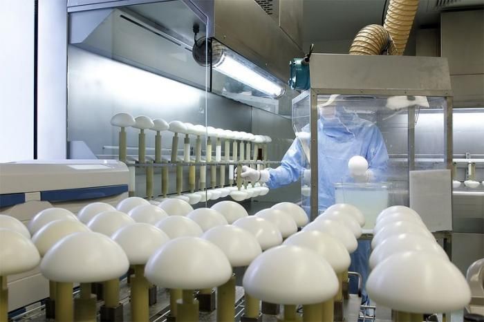 Breast Implants Production (14 pics)