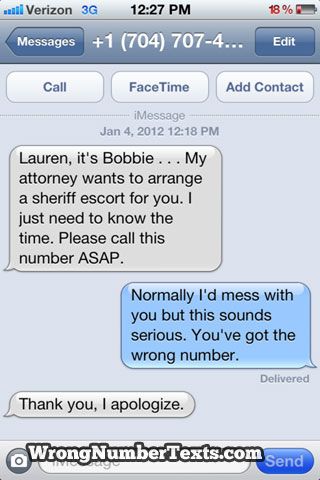 Wrong Number Texts (80 pics)