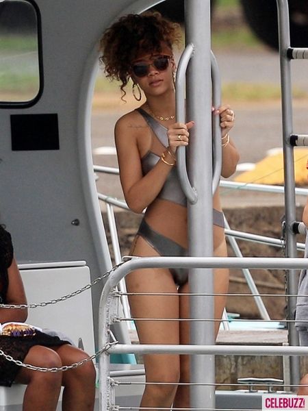 Rihanna Wearing a Very Hot Bikini (17 pics)