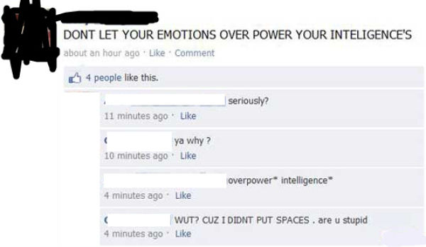 The Most Unforgivable Facebook Statuses (35 pics)