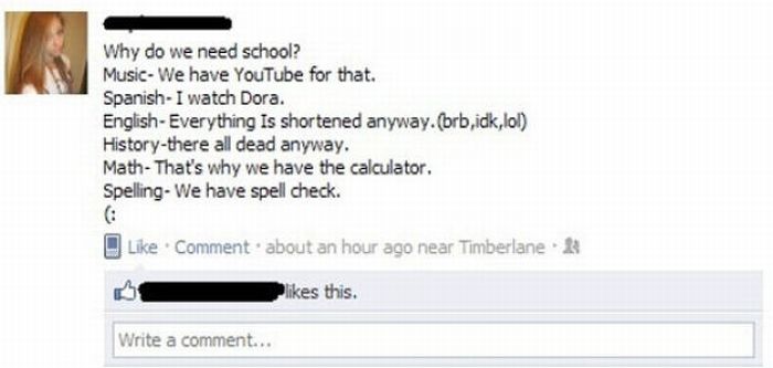 The Most Unforgivable Facebook Statuses (35 pics)