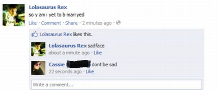 The Most Unforgivable Facebook Statuses (35 pics)