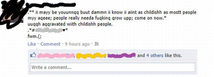 The Most Unforgivable Facebook Statuses (35 pics)