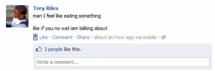 The Most Unforgivable Facebook Statuses (35 pics)