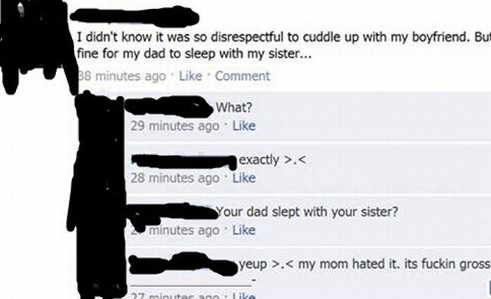 The Most Unforgivable Facebook Statuses (35 pics)