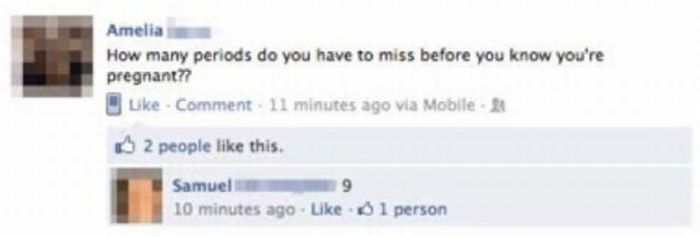 The Most Unforgivable Facebook Statuses (35 pics)
