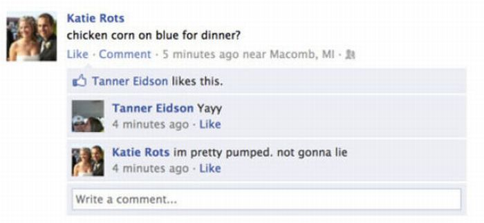 The Most Unforgivable Facebook Statuses (35 pics)