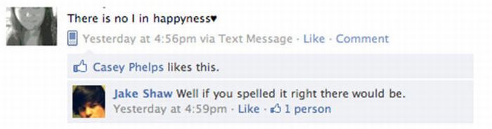 The Most Unforgivable Facebook Statuses (35 pics)