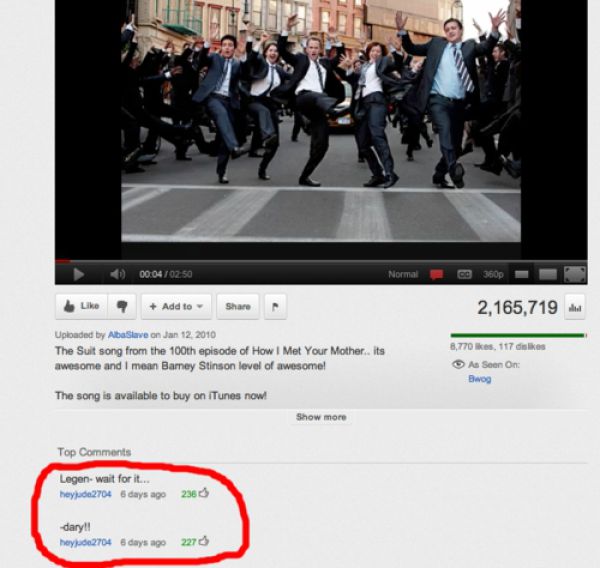 Funny Youtube Comments. Part 2 (19 pics + 2 gifs)