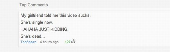 Funny Youtube Comments. Part 2 (19 pics + 2 gifs)