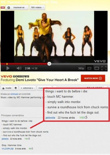 Funny Youtube Comments. Part 2 (19 pics + 2 gifs)