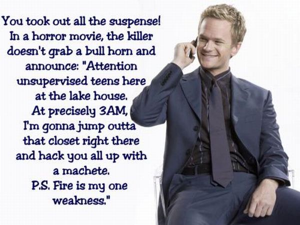 The Awesome Barney Stinson (25 pics + 4 gifs)