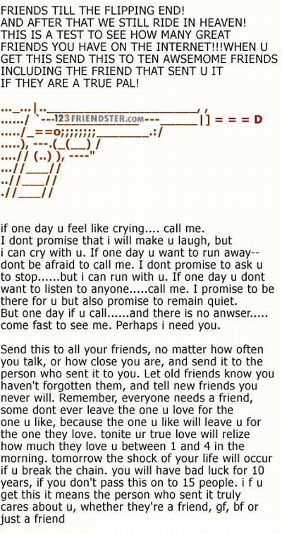 Chain E-Mails From 2004 (18 pics)