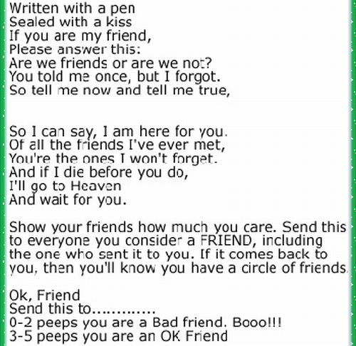 Chain E-Mails From 2004 (18 pics)