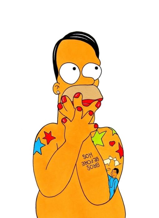 The Simpsons As Fashion Icons (12 pics) The Simpsons As Fashion Icons (12 pics)