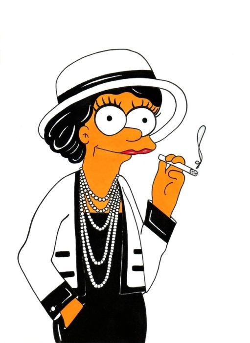 The Simpsons As Fashion Icons (12 pics) The Simpsons As Fashion Icons (12 pics)
