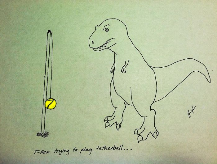 T-Rex Trying... (23 pics)