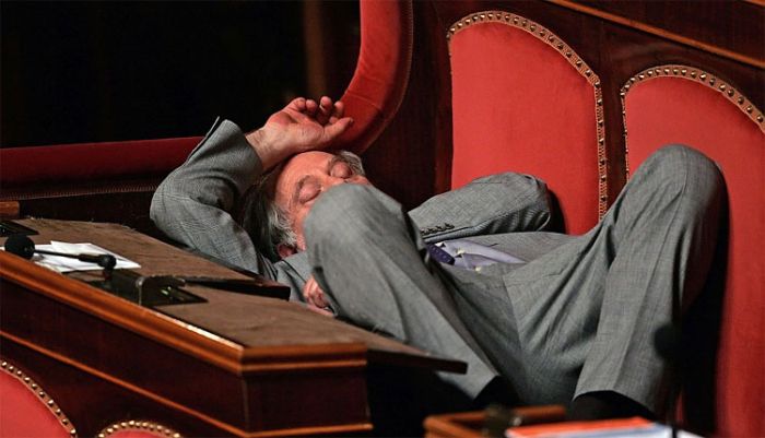 Sleepy Politicians (15 pics)
