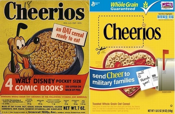 How Cereal Boxes Have Changed Over Time (15 pics)