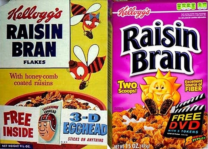 How Cereal Boxes Have Changed Over Time (15 pics)