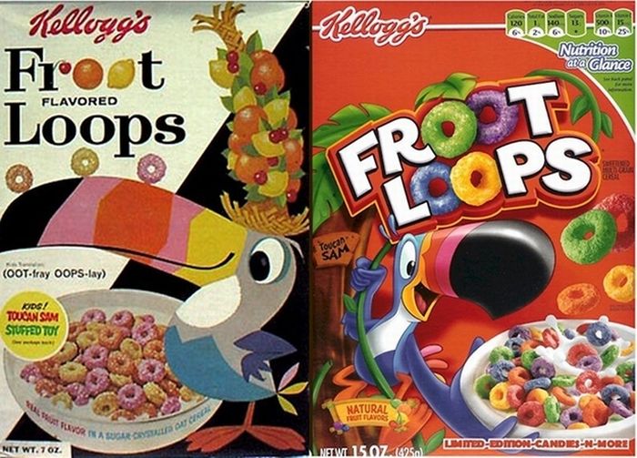 How Cereal Boxes Have Changed Over Time (15 pics)