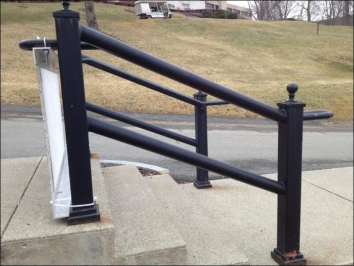 Closed Staircase (2 pics)
