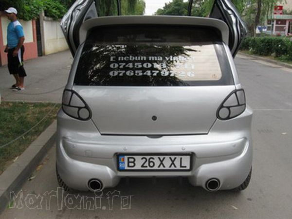 Romanian Tuning of Daewoo Matiz (7 pics)