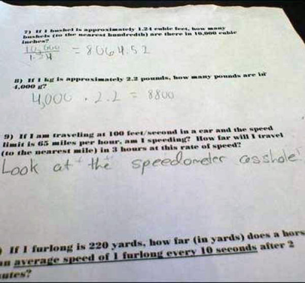 Funny Exam Answers. Part 4 (69 pics)