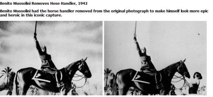 Historic Photographs That Were Actually Doctored (14 pics)