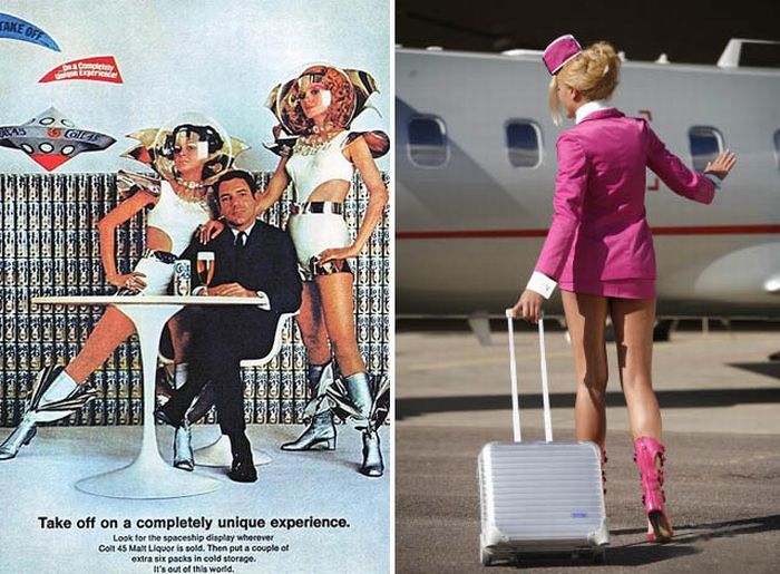 Stewardesses From All Over the World (34 pics)