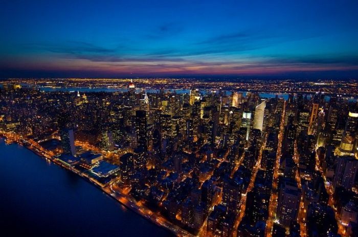 New York City At Night (55 pics)
