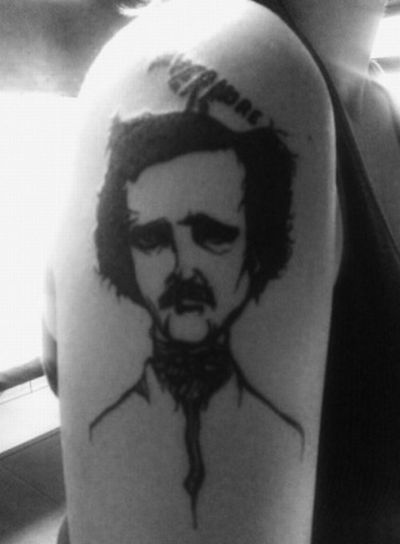 Edgar Allen Poe Tattoos (23 pics)