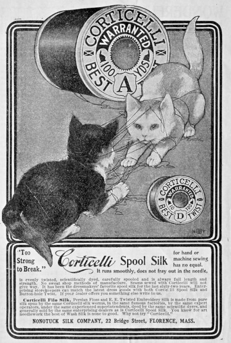 Vintage Cat Advertisements (21 pics)