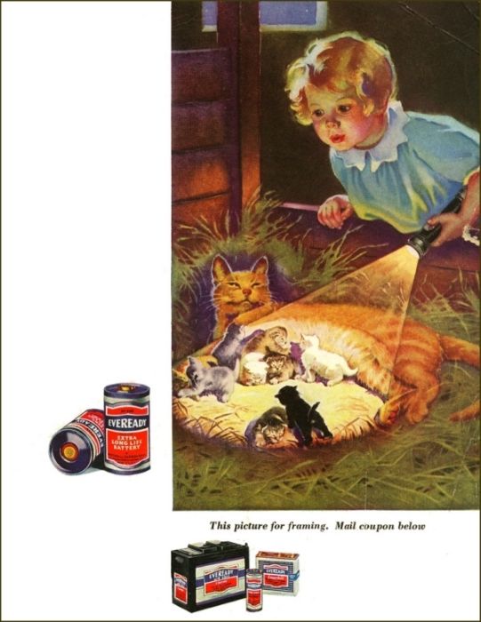 Vintage Cat Advertisements (21 pics)