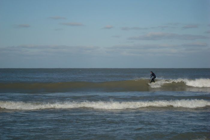 Surfing the Great Lakes in the Winter (11 pics)