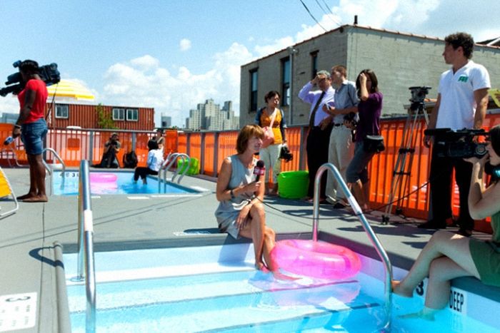 Dumpster Swimming Pools (13 pics)