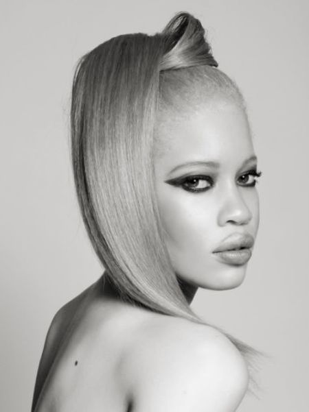 Diandra Forrest – Afro-American Albino Model (7 pics)
