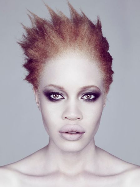 Diandra Forrest – Afro-American Albino Model (7 pics)