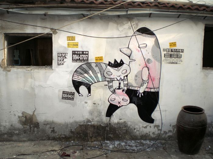Streetart by Junkhouse (101 pics)