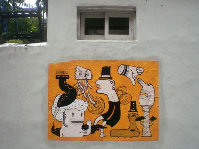 Streetart by Junkhouse (101 pics)