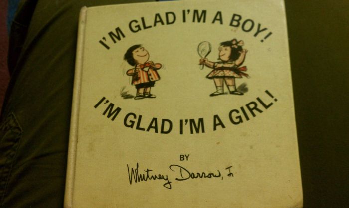 I'm Glad I'm A Boy! I'm Glad I'm A Girl! Book (13 pics)
