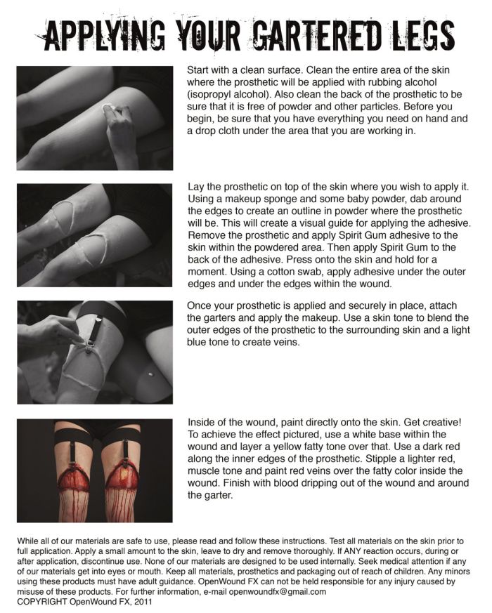 Gartered Legs Prosthetics (4 pics)